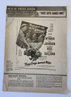 Three Guys Named Mike Pressbook Jane Wyman Van Johnson Howard Keel Sullivan Mgm 