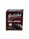 Golecha Nail Henna Small Tubes For Nail Art - Maroon - 12 Tubes
