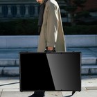 Large Black Cards Trade Show Display Case  Portable Aluminum Trading And Grad   