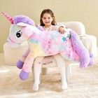 Giant Unicorn Stuffed Animal Plush Toy large Cute Jumbo Soft Toys huge Big Si   