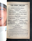 Playbill The O neill July 1988 Plays Neil Simon Theatre Broadway Show Program