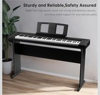 Digital Piano Universal Wood Stand Adjustable Digital Piano Stand No Brackets