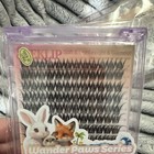 Seeklip Wander Paws Series Natural Cluster Eyelashes Black 2 Packs Short-long