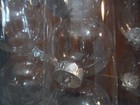 Lot Of Clear Plastic Ornaments
