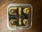 Schaller S-locks Guitar Strap Lock In Gold 14010501 Open Box