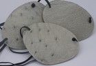 Ostrich   Leather Colors  Replaceable Elastic  Handmade - World s Best Eye Patch