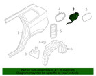 Genuine Volvo Fuel Pocket 32227339