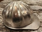 Vintage Superlite Aluminum Fibre-metal Hard Hat Helmet With Liner 8 Rivet - Usa
