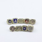 9pcs Atlanta Braves World Series Championship Rings Set With Box
