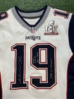 Malcolm Mitchell Patriots Super Bowl Li Media Day Game Worn Used Jersey Coa