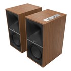 Klipsch The Sevens 6 5  Powered Speakers  Walnut  pair 