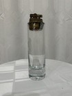 Vintage Hand-crafted Glass Table Lighter With Dog Etching