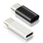 3pcs Lightning Female To Usb C Male Adapter Iphone 15 Charging Data Sync