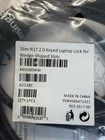 Kensington Slim N17 2 0 Keyed Laptop Lock For Wedge-shaped Slots K60500ww New