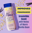 Nair Body Cream Hair Remover With Oat Milk   Vanilla For Women  7 9 Oz