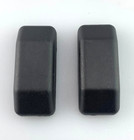 Tumi Luggage  alpha  Side Feet Replacement - Black  2 Pieces 