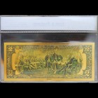 Gold 2003  2 Two Dollars Banknote Collectible With Bag   Certificate