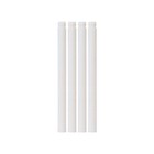 Pentel Refill Eraser For Clic Eraser  Pack Of 4 4 Count  pack 1   White