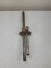 Lot Of 2 Barrett s 1888 Patent Double Beam Roller Marking Gauge 8  Goodell Pratt