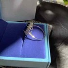4 80 Ct Oval Cut Natural Sapphire Diamond Engagement Ring 18k Solid White Gold 6
