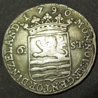 Certificate Of Authenticity Silver 1790 Colonial New York Ship Shilling Zeeland