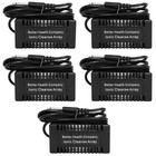 Ionic Detox Foot Bath Arrays - Stainless Steel Rectangular Cleanse Spa  5 Pack 