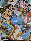 76 Postcard Lot Mixed Vintage Some Used - Most Unused Art Scrapbooking Crafting