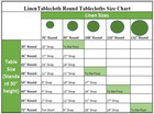 120 In  Round Polyester Tablecloth For 60 In  Table  20 Colors For Wedding Party