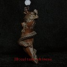 2 8 Inch Chinese Boxwood Hand Carved Loong Dragon Figure Statue Old Netsuke Gift