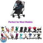 Stroller Rain Cover Universal Windproof Waterproof Baby Travel Essensial Weat