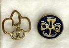Lot Of 3 Vintage Girl Scout   Brownie Pins