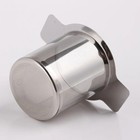 Stainless Steel Tea Infuser Fine Mesh Filter Leak Proof Lid Reusable Strainer Us