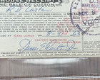 Jimmy Carter Signed Check Beckett Bas Autograph President Psa Political