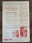 The Wife Of Monte Cristo John Loder Aubert 1946 Danish Movie Press Release