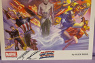 Captain America Art Print Collector s Club Excl Signed By Alex Ross 11x17 Marvel