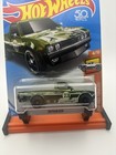 Hot Wheels Hw Hot Trucks Datsun 620 Camo Green Pickup Super Treasure Hunt Sth