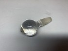 Vintage Large Clear Glass Bottle Stopper