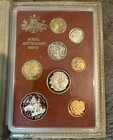 1988 Royal Australian Mint Proof Set  8 Coin Set In Folder 