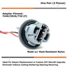 Oe-spec 7440 T20 Front rear Turn Signal reverse Light Sockets For Toyota Subaru