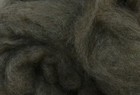 Romney Wool Roving Natural Dark Gray Spin Weave Felting Fiber Arts Crochet Knit