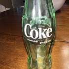 Vintage Coca-cola 6 1 2 Fl Oz Green Coke Bottle