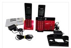 Vtech  2 Cordless Handset Digital Answering System Caller Id call Wait c 12