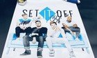    set It Off    Original Band Signed Poster   Cody  Maxx  Zach  Dan  18x24 - Rare 