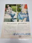 Lot Of 3 Vintage 60 s Evinrude Boat Motor Magazine Ads  Smaller 9 25 x6 5 