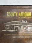 Vintage North Miami Beach County National Bank Bag Advertising Fdic Collectible
