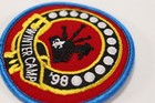 Vintage 1998 Blue Border Winter Camp Boy Scouts America Bsa Camp Patch
