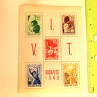 European Postage Stamp Collection 1947-1949  Hungary  Liechtenstein  Switzerland