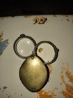 Antique Brass French Pocket Magnifying Glass