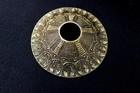 Brass Ceiling Chandelier Canopy With Kit 4 3 8  Ornate Vintage Antique Brass