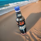 Bud Light Kickoff Cincinnati Bengals Nfl 2025 16oz Aluminum Bottle Can Empty